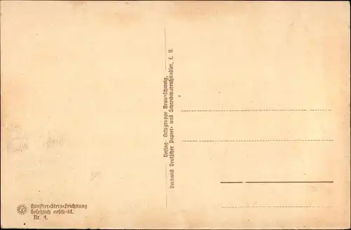 Steindruck Ak Braunschweig in Niedersachsen, Schloss, Nr. 4