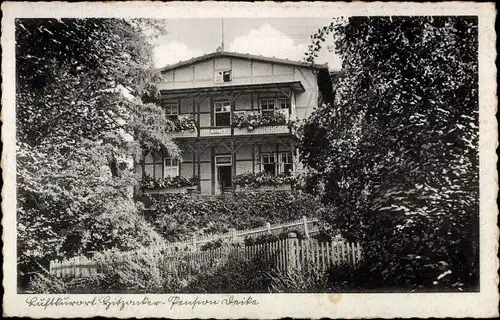 Ak Hitzacker an der Elbe, Pension Erika