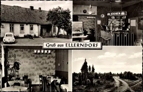 Ak Ellerndorf Eimke Lüneburger Heide, Gasthaus zur Heide