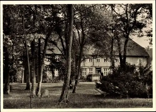 Ak Hermannsburg Südheide in der Lüneburger Heide, Neues Missionshaus