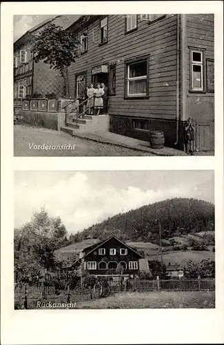 Ak Sieber Herzberg am Harz, Dörings Gasthaus und Schlachterei Zur Linde