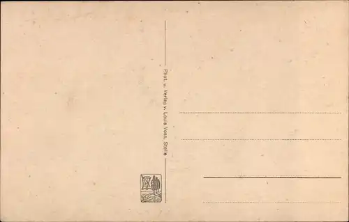 Ak Radbruch in Niedersachsen, Schäfer Ast, Karikaturist, Partie im Garten