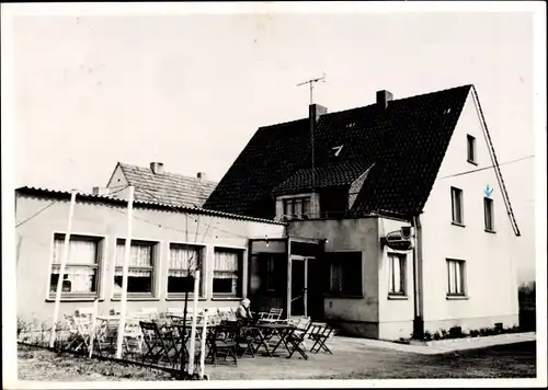 Foto Ak Albaxen Höxter im Weserbergland, Pension zur Weser