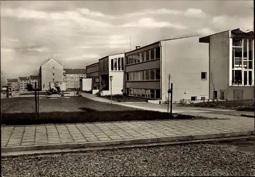 Ak Bernburg an der Saale, Polytechnische Oberschule Juri Gagarin