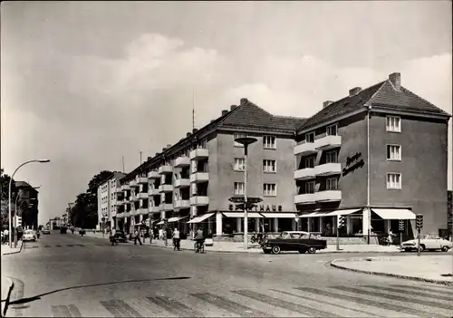 Ak Rathenow im Havelland, Berliner Straße Ecke Ferbelliner Straße