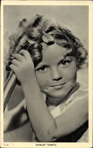 Ak Schauspielerin Shirley Temple, Portrait, Fox Film S 51