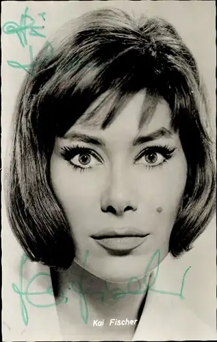 Ak Schauspielerin Kai Fischer, Portrait, Autogramm