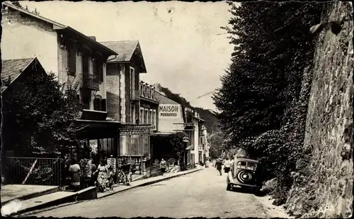 Ak Capvern Hautes Pyrenäen, Rue des Thermes