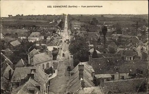 Ak Connerré Sarthe, Panoramablick
