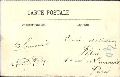 Ak Auvours Champagne Sarthe, das Café, Soldaten pause im Camp