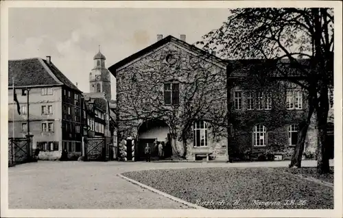 Ak Butzbach im Taunus Hessen, Kaserne I. R. 36