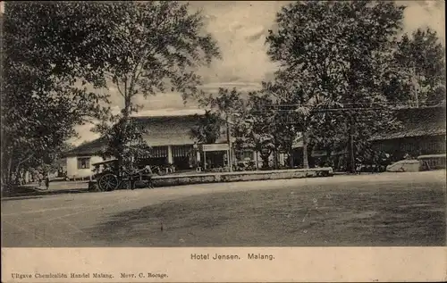 Ak Malang Java Indonesien, Hotel Jensen