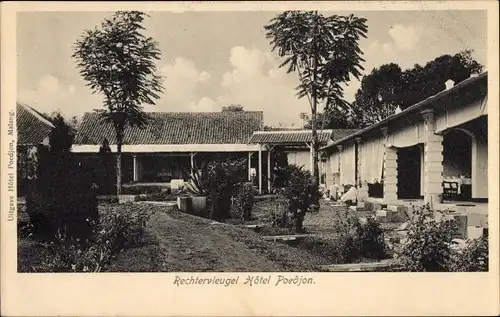 Ak Poedjon Indonesien, Rechtervleugel Hotel Poedjon