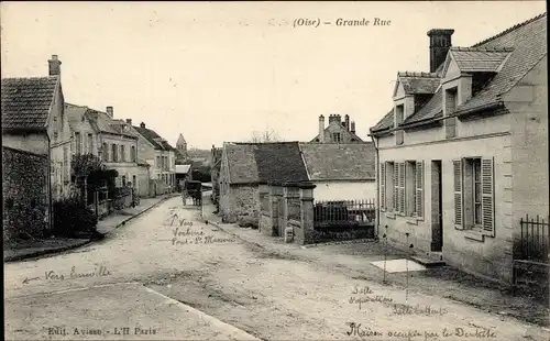 Ak Marissel? Oise, Hauptstraße