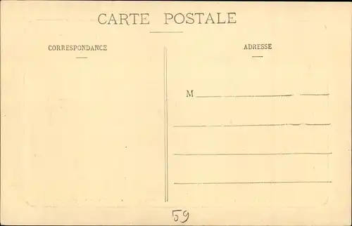 Ak Roubaix Nord, Boulevard de Paris, Haltestelle Straßenbahn Mongy am Eingang der Ausstellung