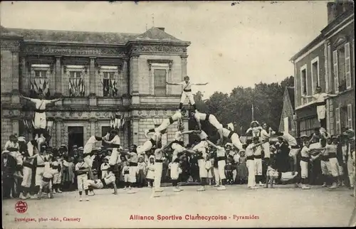 Ak Clamecy Nièvre, Alliance Sportive Clamecycoise, Pyramides