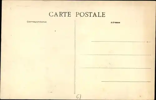 Ak Alençon Orne, Einweihung des Hotel des Postes 1911, Abreise von Herrn Caillaux