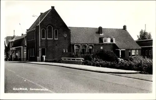 Ak Maasdam Südholland, Gemeindehaus