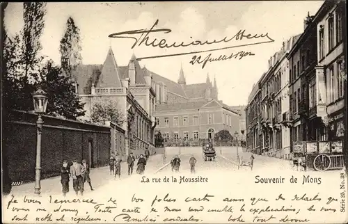Ak Mons Wallonie Hennegau, Rue de la Houssière