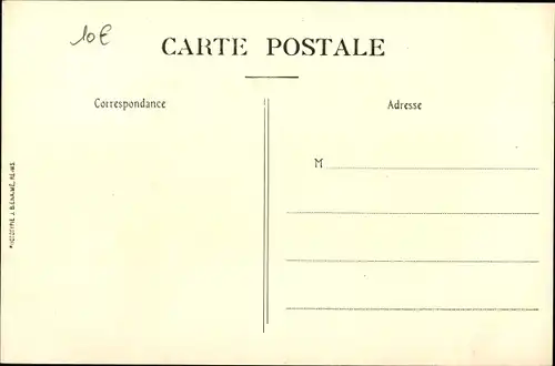 Ak Bucquoy Pas de Calais, Internat Saint-Joseph, Tribüne und öffentliche Kapelle