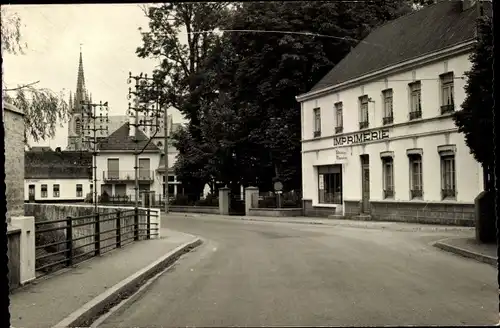 Ak Lumbres Pas de Calais, Quai du Blequin, Druckerei