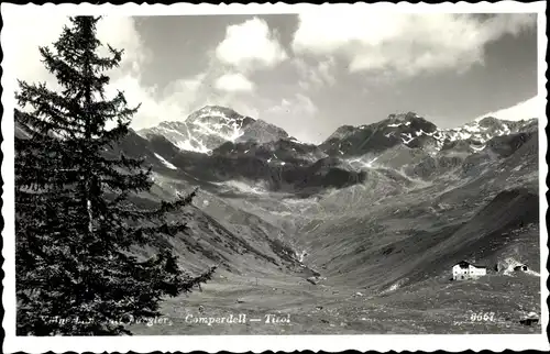 Ak Serfaus in Tirol, Komperdell, Gesamtansicht