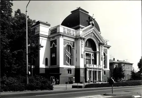 Foto Gera in Thüringen, Theater, Straßenansicht