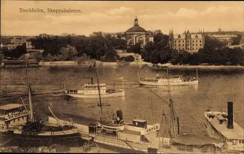 Ak Stockholm Schweden, Skeppsholmen