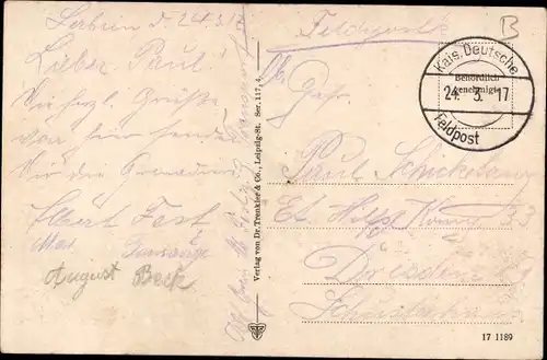 Ak Smederevo Semendria Serbien, Gesamtansicht