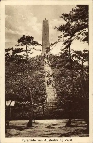 Ak Zeist Utrecht Niederlande, Pyramide van Austerlitz