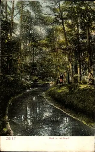 Ak Zeist Utrecht Niederlande, Beek in het Bosch