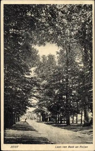 Ak Zeist Utrecht Niederlande, Laan van Beek en Roijen