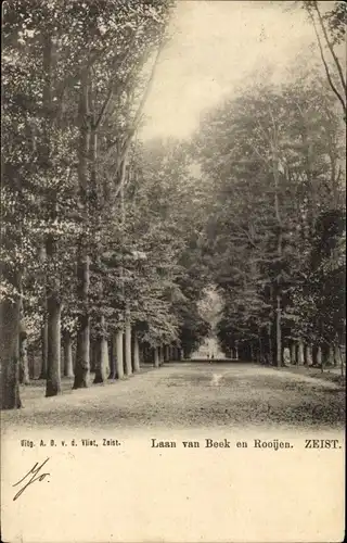 Ak Zeist Utrecht Niederlande, Laan van Beek en Rooijen