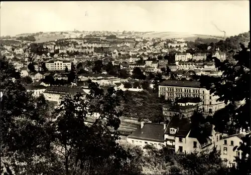 Ak Greiz im Vogtland, Ortsansicht