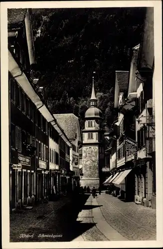 Ak Altdorf Kt Uri, Schmiedgasse