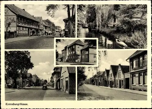 Ak Rotenburg an der Wümme, Straßenansichten