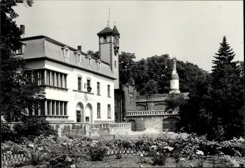 Foto Freyburg an der Unstrut Sachsen Anhalt, Villa, Gartenanlagen