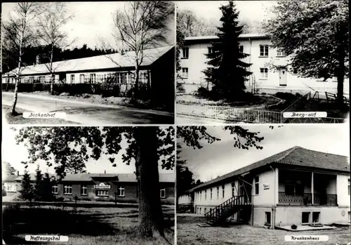 Ak Lobetal Bernau bei Berlin, Hoffnungstaler Anstalten, Krankenhaus, Birkenhof