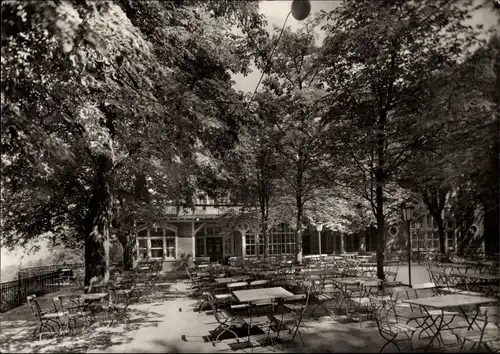 Ak Löbau in der Oberlausitz Sachsen, HO-Gaststätte Honigbrunnen