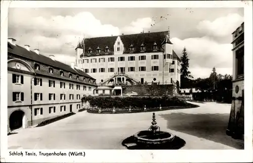 Ak Trugenhofen Dischingen in Württemberg, Schloss Taxis