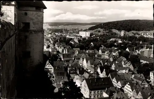 Ak Heidenheim an der Brenz Württemberg, Blick auf die Stadt, Turm
