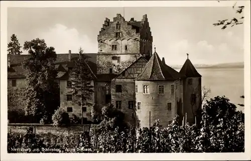 Ak Meersburg am Bodensee, Altes Schloss