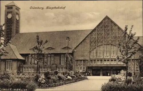 Ak Oldenburg in Oldenburg, Hauptbahnhof