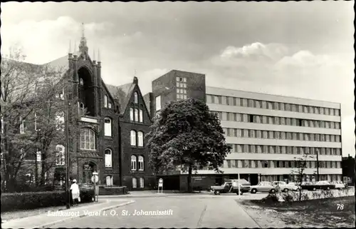 Ak Varel in Oldenburg Jadebusen, St. Johannisstift