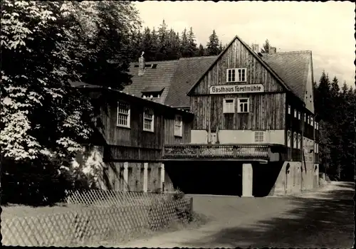 Ak Krippen Bad Schandau in Sachsen, Gasthaus Forstmühle im Krippengrund