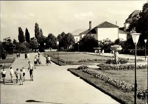 Ak Ostseebad Heringsdorf auf Usedom, Promenade