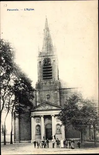 Ak Péruwelz Wallonien Hennegau, L'Eglise