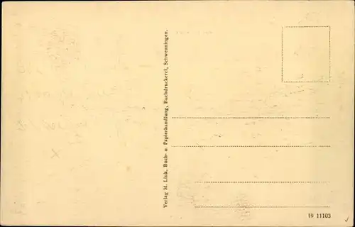 Ak Schwenningen am Neckar, Bismarckstraße