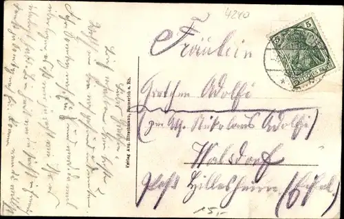 Ak Emmerich am Niederrhein, Rheinpartie, Blick auf den Ort, Lastkahn