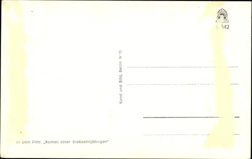 Ak Schauspielerin Ingrid Andree, Portrait, Ohrringe, Ihr Leibregiment, Autogramm